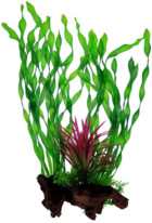 Homefish Растение пластиковое с грузом для аквариума K-1134