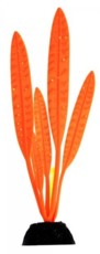 Homefish Растение для аквариума силиконовое с флюорисцентным эффектом оранжевое AM309172SB (ORANGE)