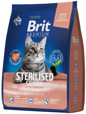 Brit Premium Sterilised Salmon for Cats