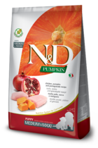 N&D Pumpkin Chicken, Pumpkin and Pomegranate Recipe Puppy Medium & Maxi