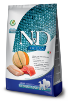 N&D Ocean Salmon, Cod and Cantaloupe Melon Recipe Adult Medium & Maxi