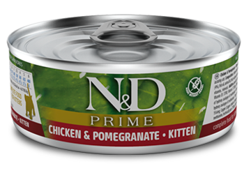 N&D Prime Chicken & Pomegranate Kitten (банка)