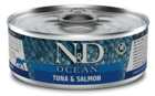 N&D Ocean Tuna & Salmon for Cat (банка)