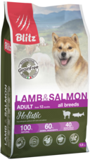 Blitz Holistic Lamb & Salmon Adult All Breeds