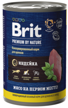 Brit Premium by Nature Консервированный Корм для Щенков Индейка (банка)
