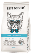 Best Dinner Lamb & Blueberry Adult Cat