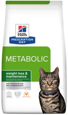 Hill’s Prescription Diet Metabolic Weight Loss & Maintenance with Chicken Feline