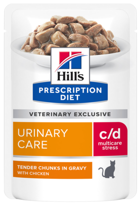 Hill’s Prescription Diet Urinary Care c/d Multicare Stress with Chicken (пауч)
