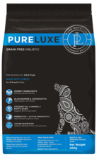 PureLuxe Elite Nutrition for Adult Dogs Made with Turkey for All Breeds & Sizes
