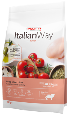 Italian Way Junior Chicken and Turkey Junior Medium - Maxi