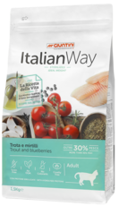 Italian Way Sterilized Ideal Weight Trout and Blueberries Adult