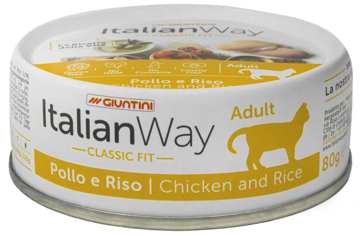 Italian Way Classic Fit Chicken and Rice Adult (банка)