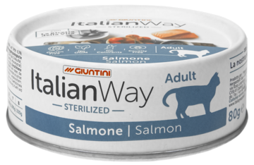 Italian Way Sterilized Salmon Adult (банка)