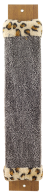 Gamma Когтеточка из ковролина №1 широкая с оторочкой из меха