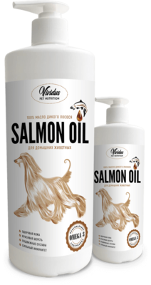 Vividus 100% Масло Дикого Лосося Salmon Oil для Домашних Животных