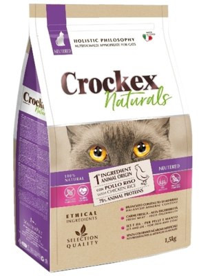 Crockex Naturals Neutered with Chicken Rice