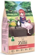 Zillii Light/Sterilised Turkey with Duck Hypoallergenic
