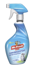 Mr. Fresh Expert Ликвидатор пятен и запаха для кошек и хорьков