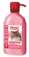 Ms.Kiss-Шампунь-кондиционер "Роскошная львица" для кошек с длинной шерстью