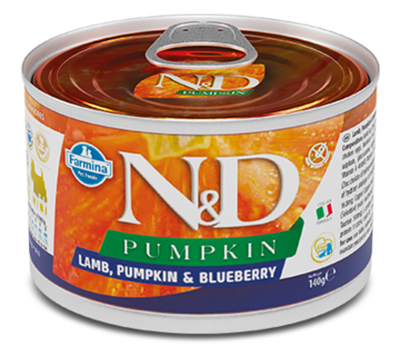 N&D Pumpkin Lamd, Pumpkin & Blueberry for Dog (банка)
