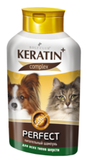 Keratin+ Complex Perfect питательный шампунь для всех типов шерсти