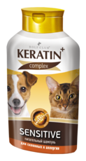 Keratin+ Complex Sensitive питательный шампунь для склонных к аллергии