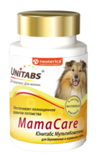 Unitabs МамаCare для беременных и кормящих собак, 100 таб.