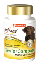 Unitabs SeniorComplex для собак старше 7 лет, 100 таб.