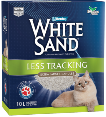 White Sand Less Tracking Extra Large Granules