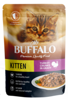 Mr. Buffalo Kitten Turkey Chunks in Gravy (в соусе, пауч)