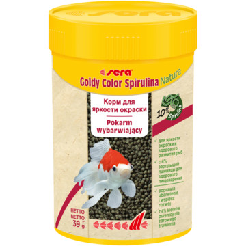 Sera Корм для золотых рыб в гранулах GOLDY Color Spirulina