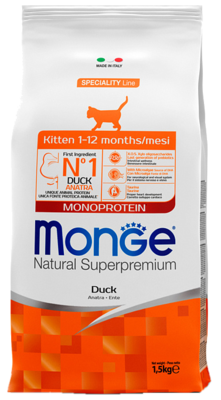 Monge Speciality Line Kitten Monoprotein Duck
