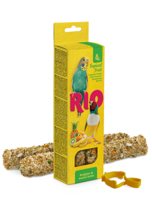 Rio Палочки для волнистых попугайчиков и экзотов с тропическими фруктами