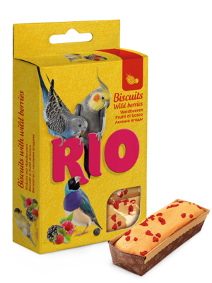 Rio Бисквиты для всех видов птиц с лесными ягодами