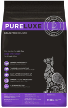 PureLuxe Elite Nutrition for Adult Cats Made with Turkey for All Breeds & Sizes