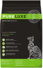 PureLuxe Elite Nutrition for Persian Cats Made with Salmon for All Life Stages