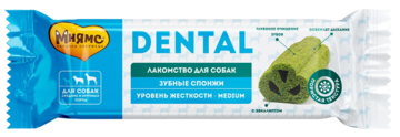 Мнямс для Собак Средних и Крупных Пород Dental Зубные Спонжи