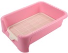 Triol Туалет для собак (сетка в комплекте), розовый