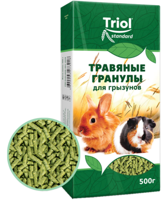 Тriol Standard Травяные гранулы для грызунов