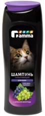 Gamma Шампунь Укрепляющий для Кошек с Ароматом Винограда