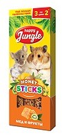 happy jungle Honey Sticks Мёд и Фрукты для Мелких Грызунов
