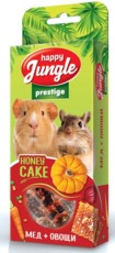 happy jungle Prestige Honey Cake Мёд + Овощи для Грызунов