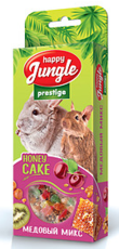 happy jungle Prestige Honey Cake Медовый Микс для Грызунов