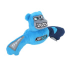 Joyser Игрушка для собак Squad mini Медведь J-Bear с пищалкой S/M голубой