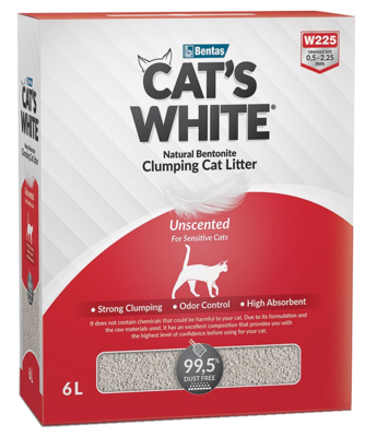 Cat's White BOX Unscented