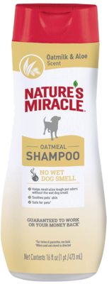 Nature's Miracle Oatmeal Shampoo Oatmilk & Aloe Scent