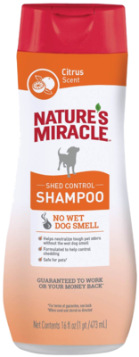 Nature's Miracle Shed Control Shampoo Citrus Scent