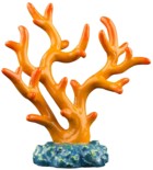 GloFish Оранжевый коралл - декорация с GLO-эффектом