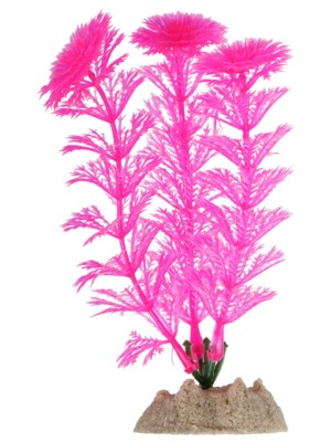 GloFish Растение S, розовое