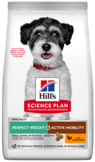 Hill’s Science Plan Perfect Weight & Active Mobility Small & Mini Adult with Chicken